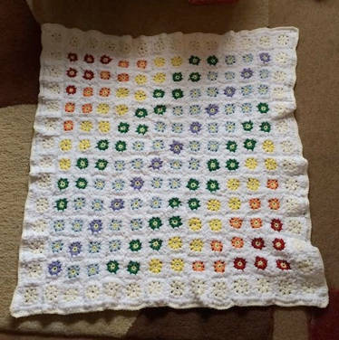 Rainbow Baby Blanket