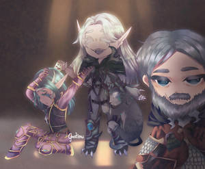 Chibi commission Shendori [World of Warcraft]