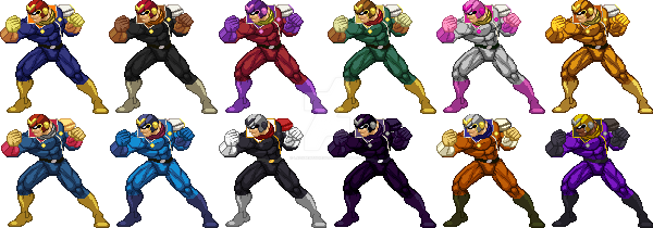 SSF2_Captain Falcon by LazyBeatsDiego on DeviantArt