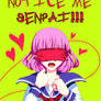 Senpai notice me poster - chico