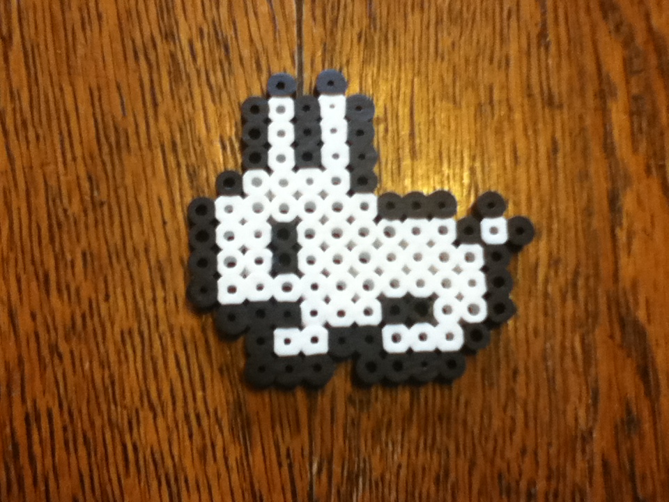 Bunny - Perler beads