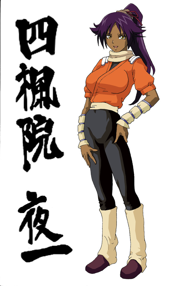 Shihouin Yoruichi02 by LUNK321 on DeviantArt