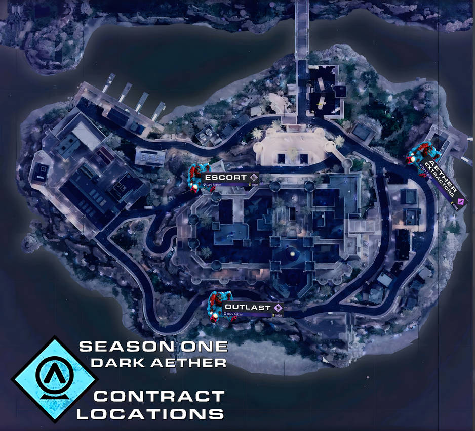 MWZ: Dark Aether (S1) Contract Locations by GodefroyTheRecycled on