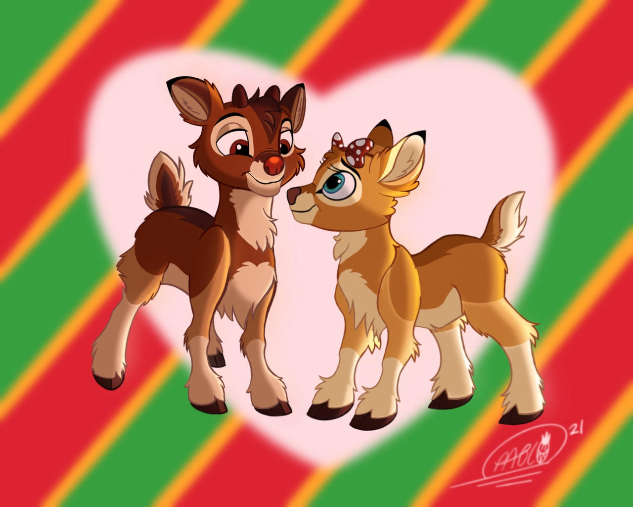 Clarice Rudolph Vector Rudolph and Clarice by Pablorising2002 on DeviantArt