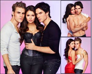 Stefan, Elana and Damon