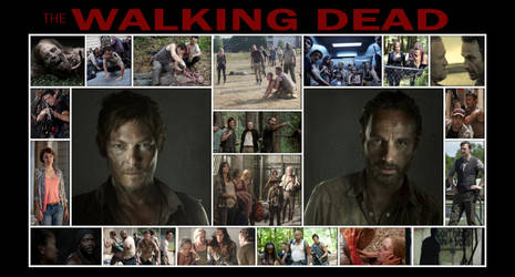 Walking Dead Collage
