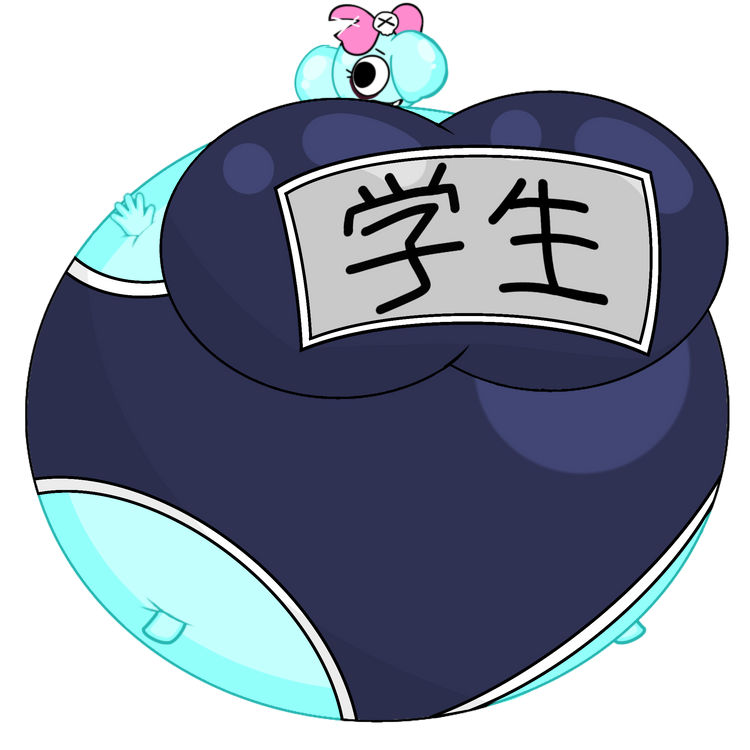 Swimsuit Student Anthro Emo Poppy Inflation by maoisramie on DeviantArt