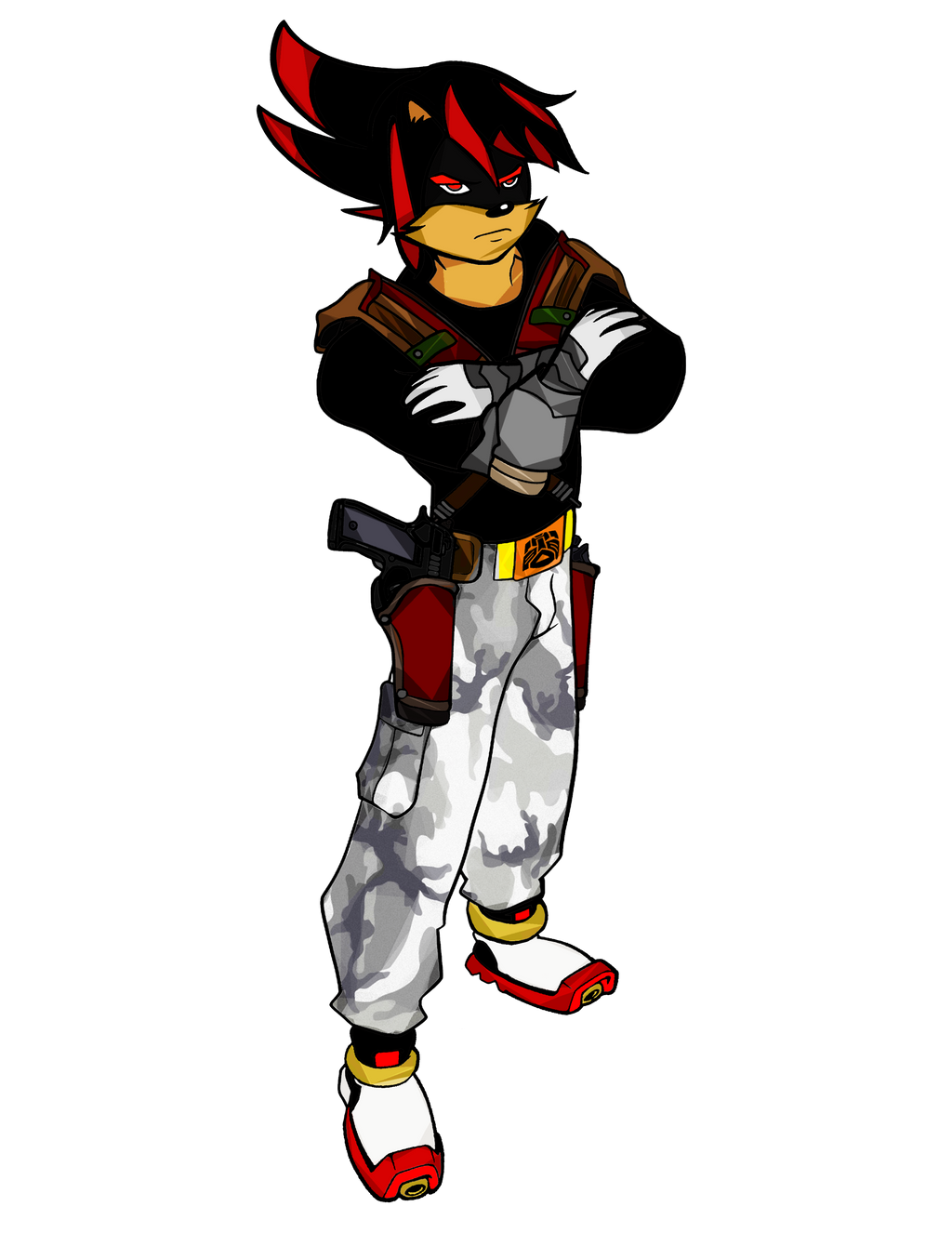 Shadow : Redesign by Generalorder4 on DeviantArt