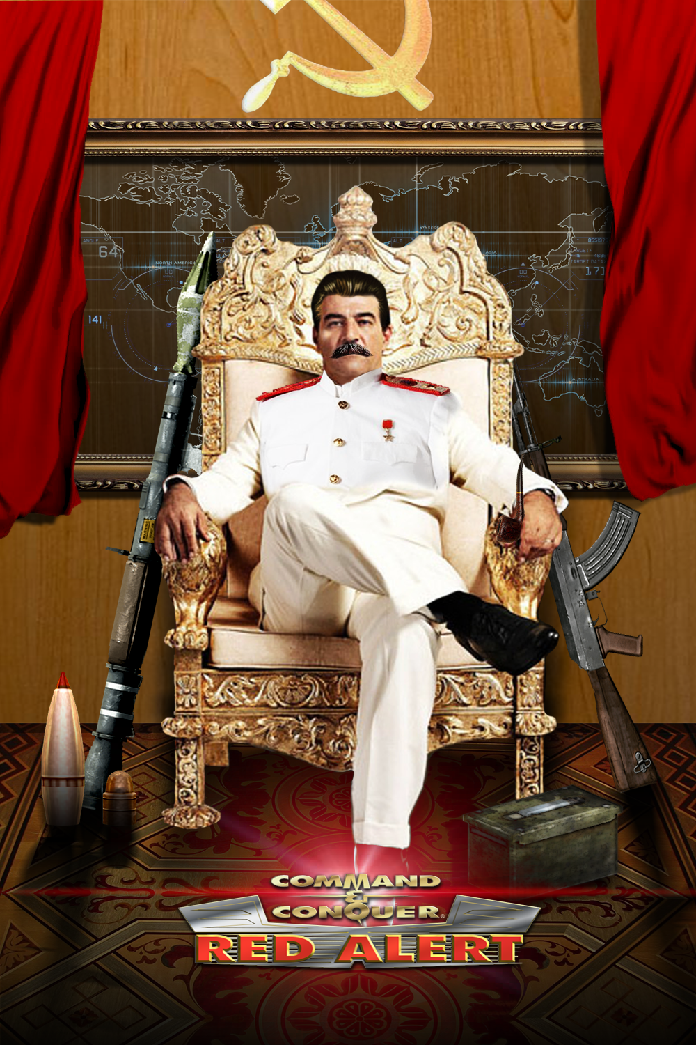 Red Alert Film (Fan-Made) Red Alert Movie Poster: Stalin by Generalorder4 on DeviantArt