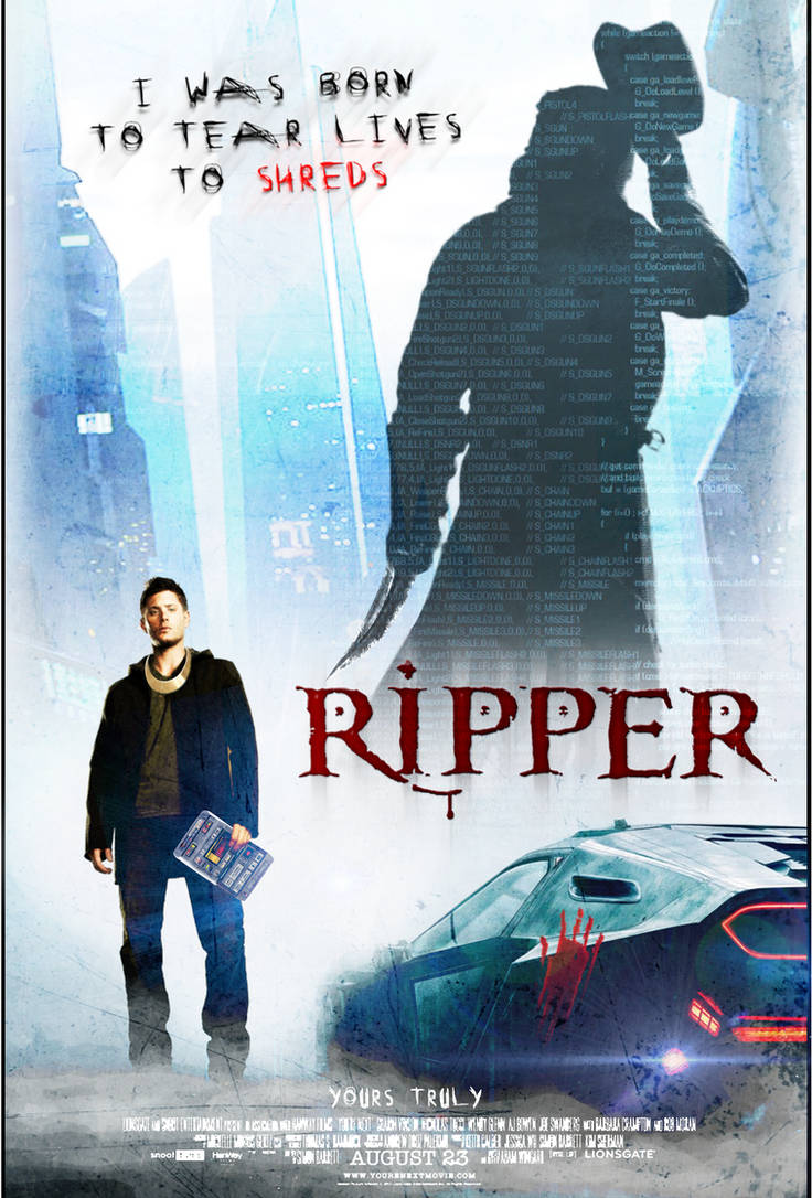 Red Ripper Movie (Fan-Made) Ripper movie poster by Generalorder4 on DeviantArt
