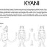 Kyani race ref sheet