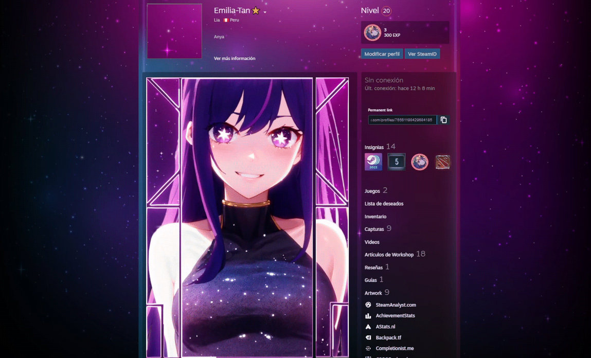 Animated Steam Artwork Ai Hoshino By LoshyV3 On DeviantArt Animated steam artwork ai hoshino by loshyv3 on deviantart
