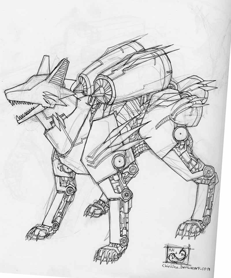 ZOIDS: NITRO WOLF 004 by TeaDino on DeviantArt