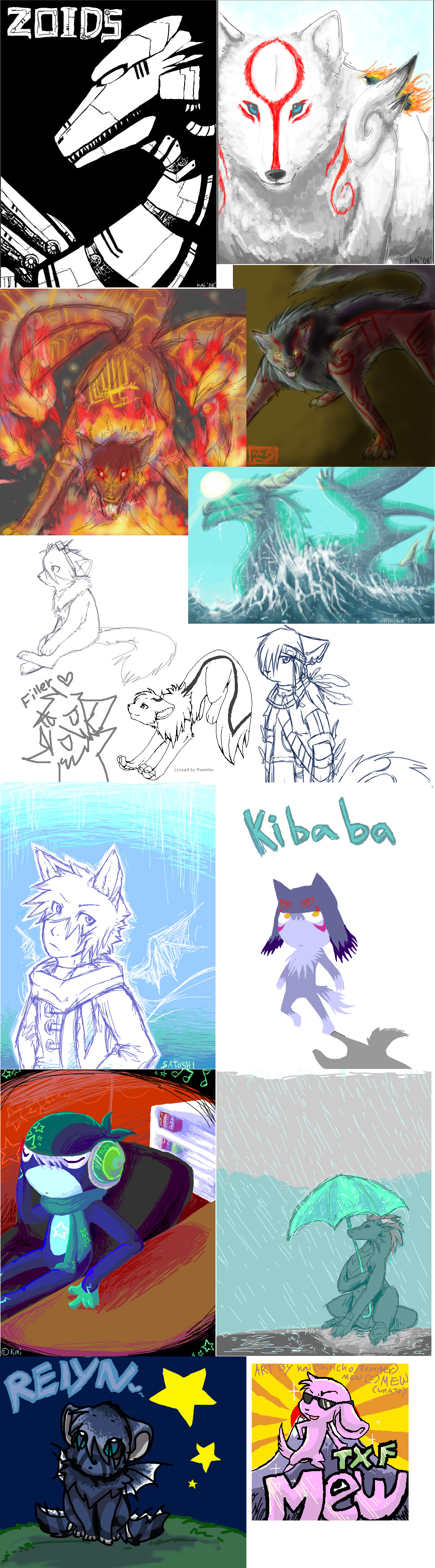 Kaki + Tegaki spam 2008