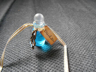 Alice in Wonderland - Drink Me charm