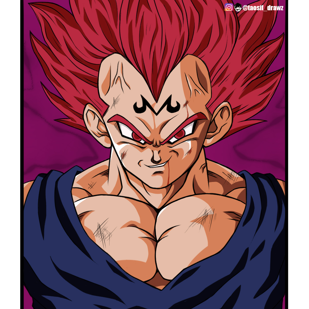 majin vegeta! by souzfelipe on DeviantArt