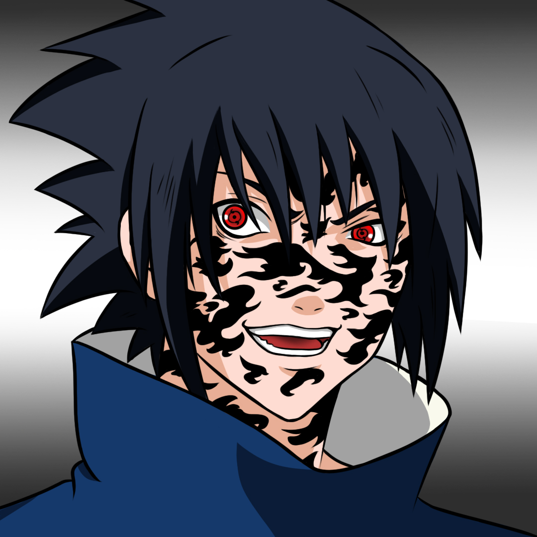 Sasuke Classico Colorido Sharingan by ADMUlielson on DeviantArt