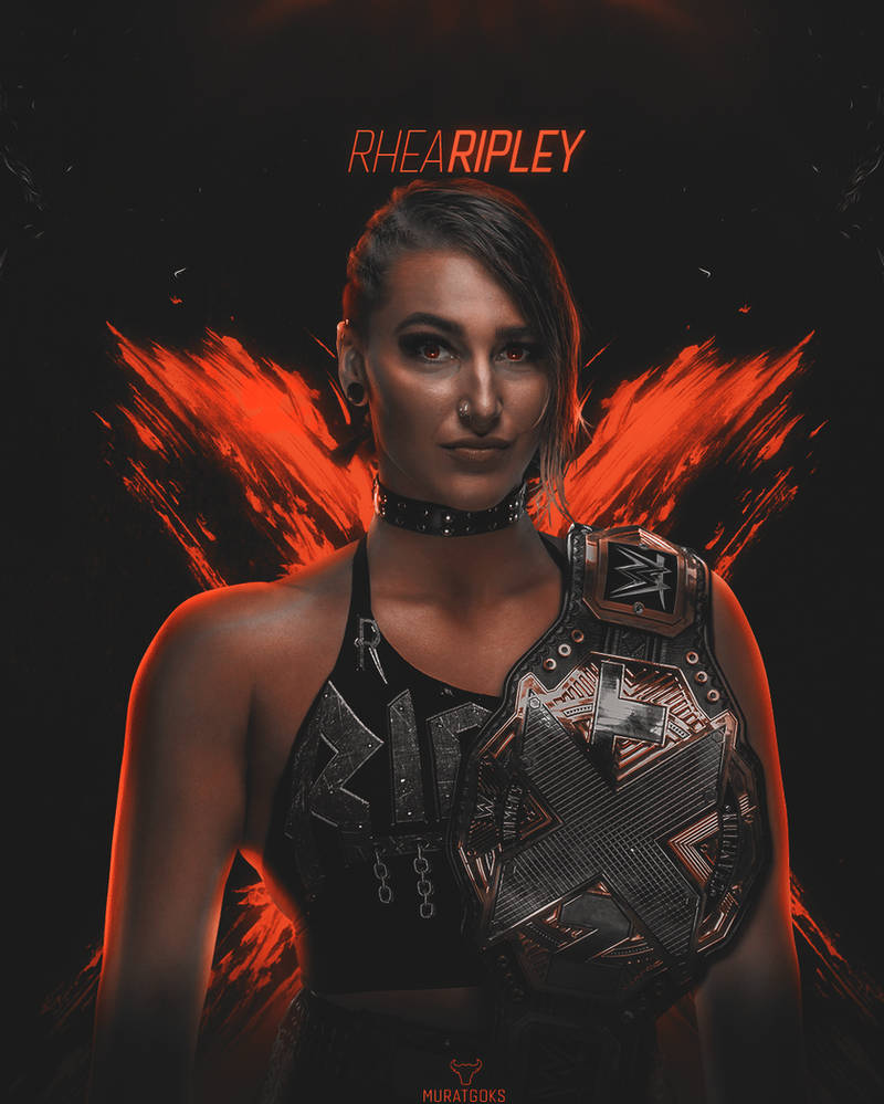 Rhea Ripley Art I / CC by MuratVFX on DeviantArt