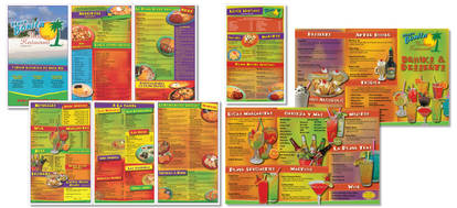 Mexican Restaurant Menu Series