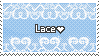 Lace is good [stamp]