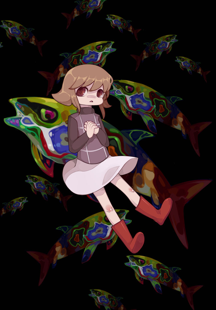 Anxiety Fish by HeiMantaHei on DeviantArt