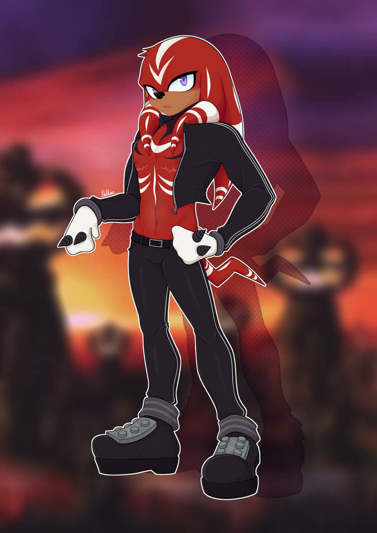 Grotle Knuckles Goth Knuckles by Nathanishere0 on DeviantArt