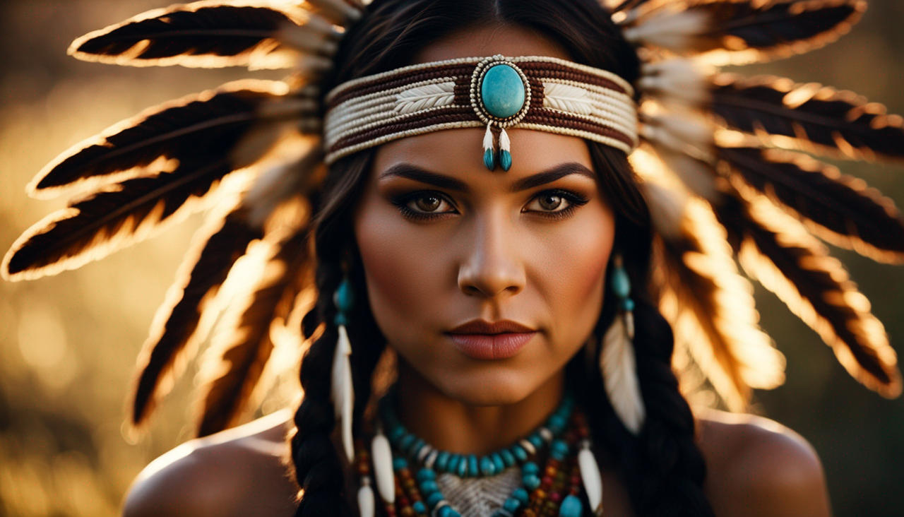 Native American girl 3