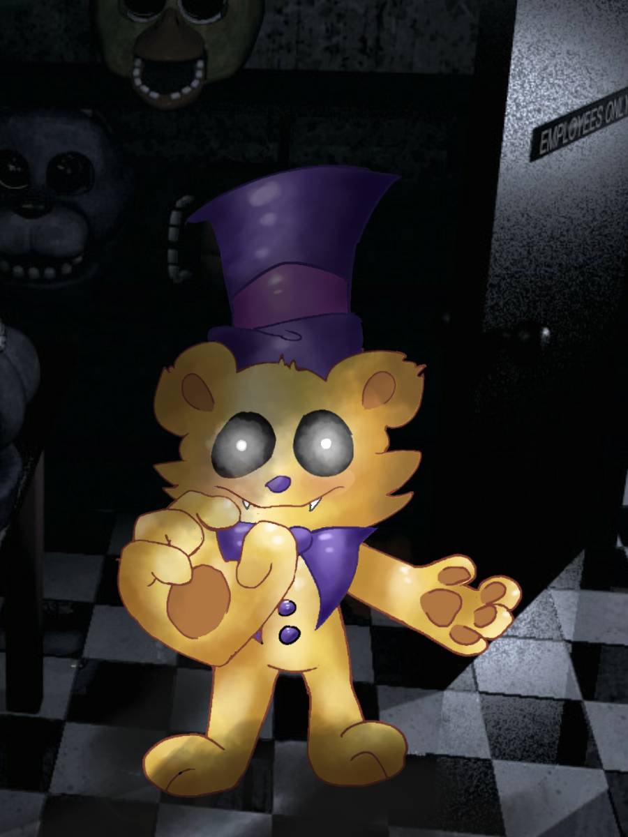 Fnaf Golden Freddy plush (I just got) by GoldieISamazing on DeviantArt