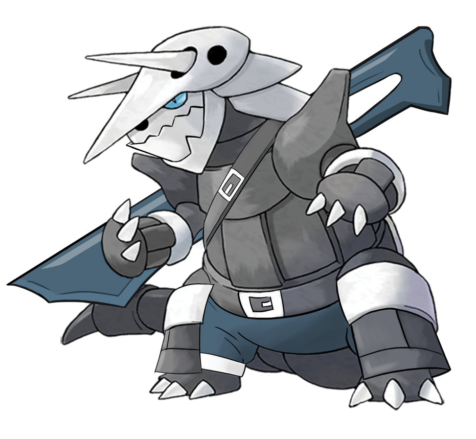 Aggron redesign by dosvdw on DeviantArt
