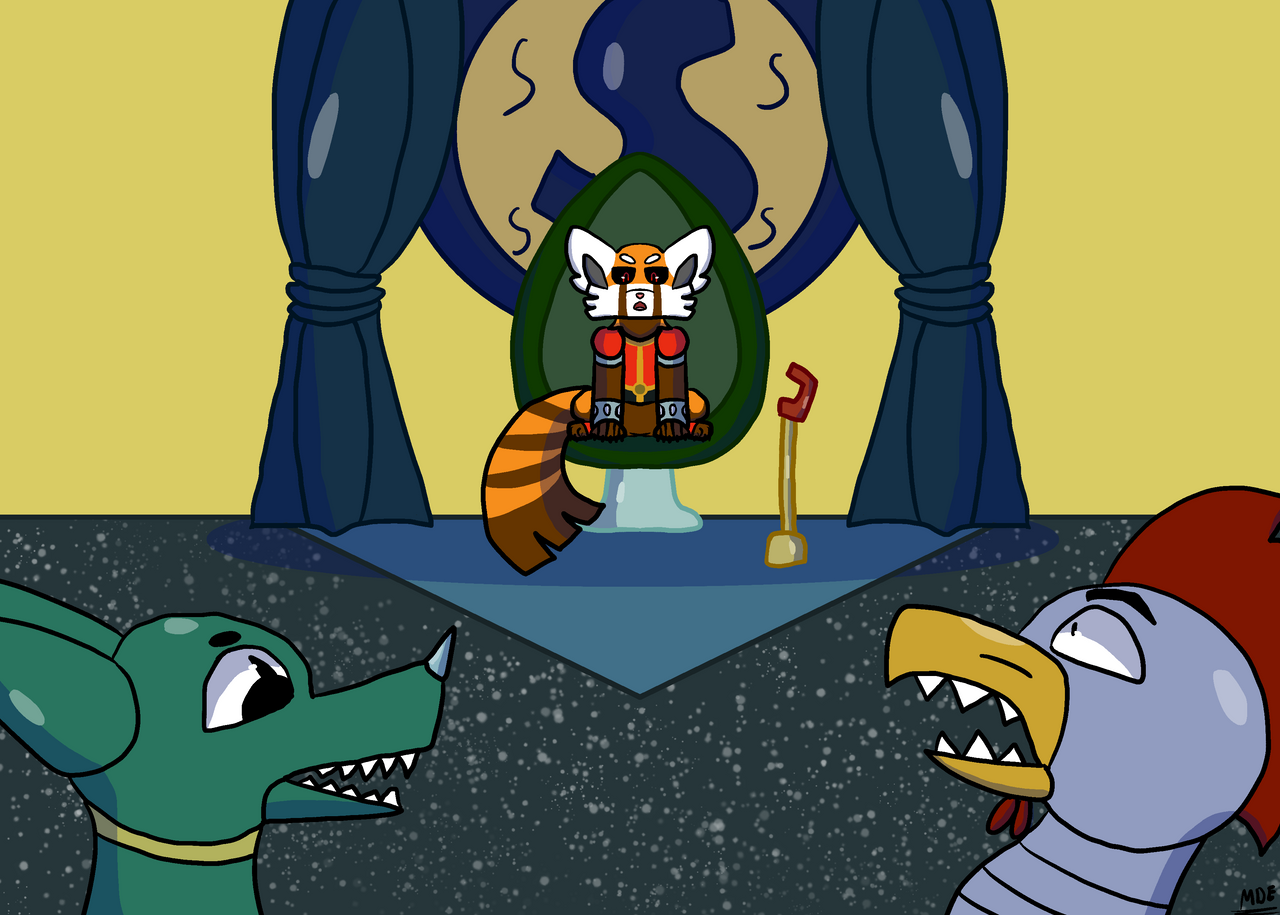 Snooping as usual I see by Moondaeagle on DeviantArt