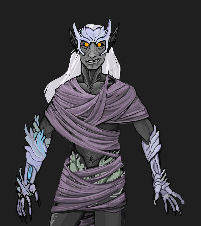 Alternative Drow Features Drow by AvesAdversary on DeviantArt