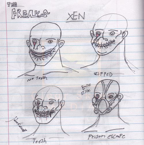The Freaks Sketches by ClearSkiesMedia on DeviantArt