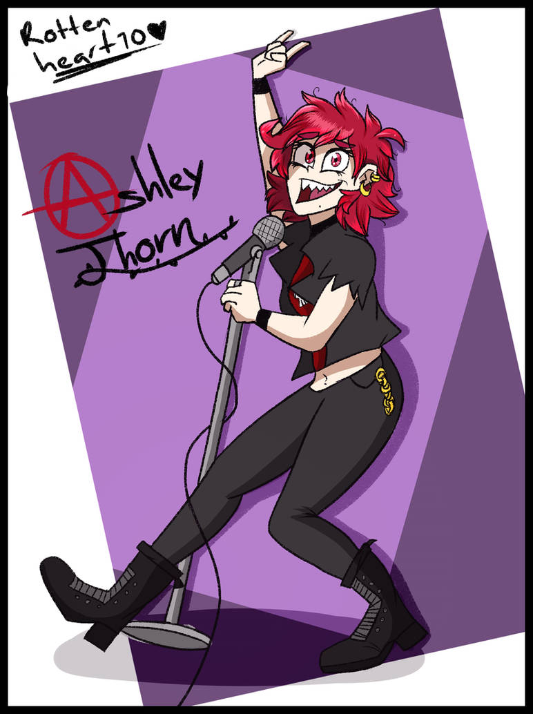 Ashley rock V1 - Rottenheart10 by RottenHeart10 on DeviantArt
