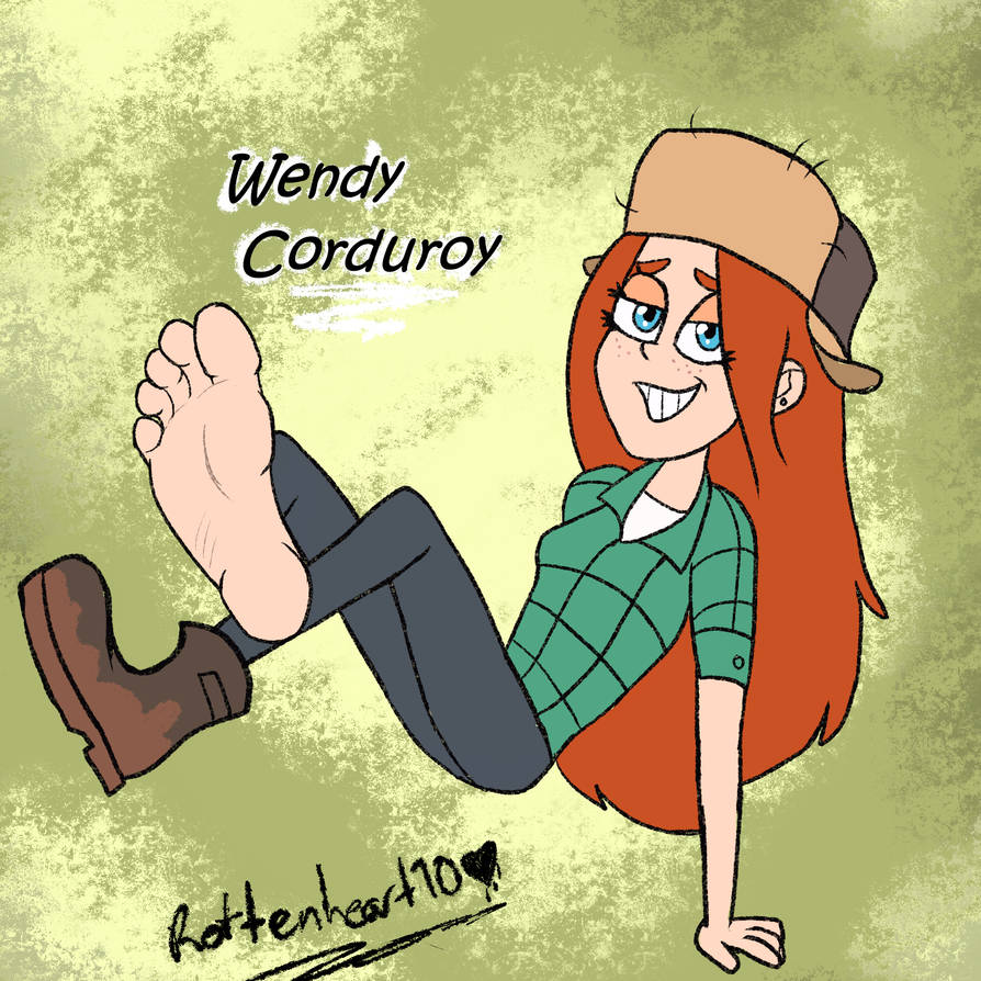 Wendy corduroy Feet Rottenheart10 by RottenHeart10 on DeviantArt