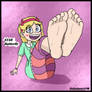 Star Butterfly Feet Show