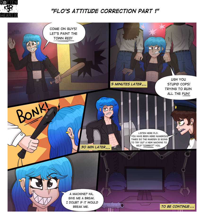 Flo Angry Flo's Attitude Correction Part 1 (link below) by RottenHeart10 on ...