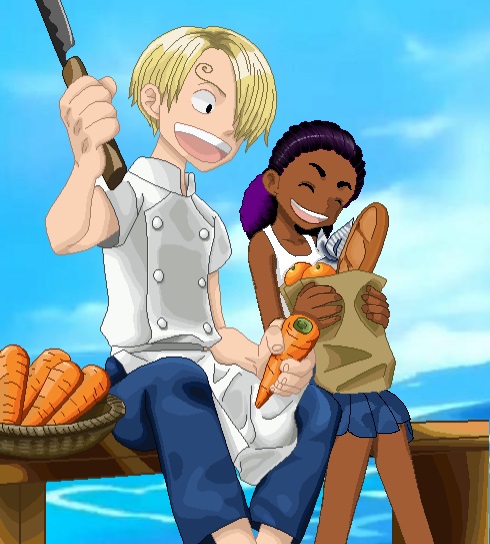 Kid Sanji and Oc