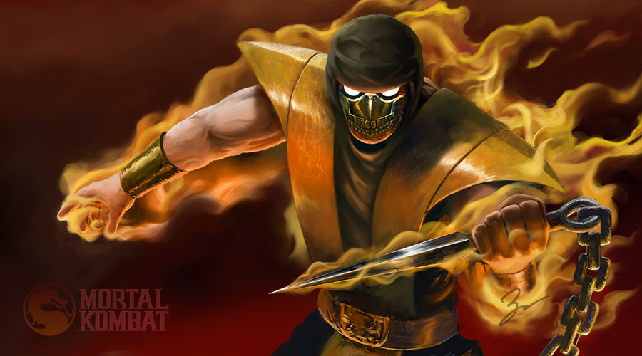 A flawless victory for Scorpion by EinArt1218 on DeviantArt