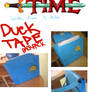 Adventure time! (duck tape back pack)