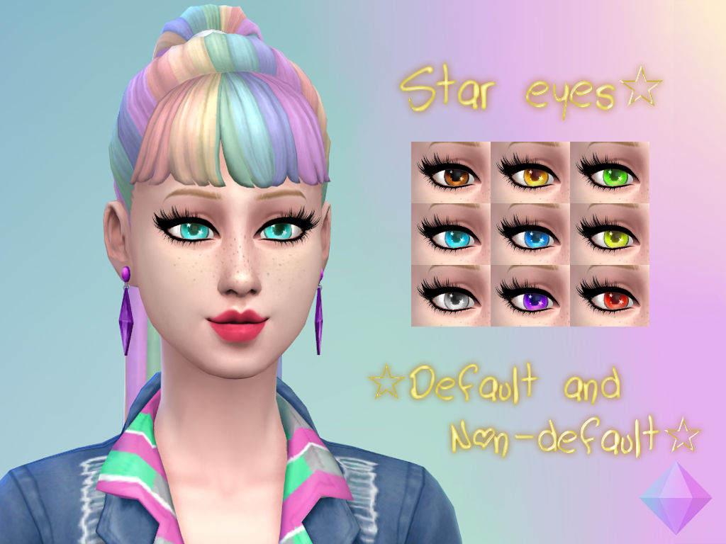 TS4 Star Eyes DL by LadyMegum on DeviantArt