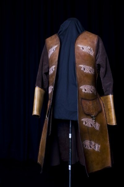 Leather Frock coat