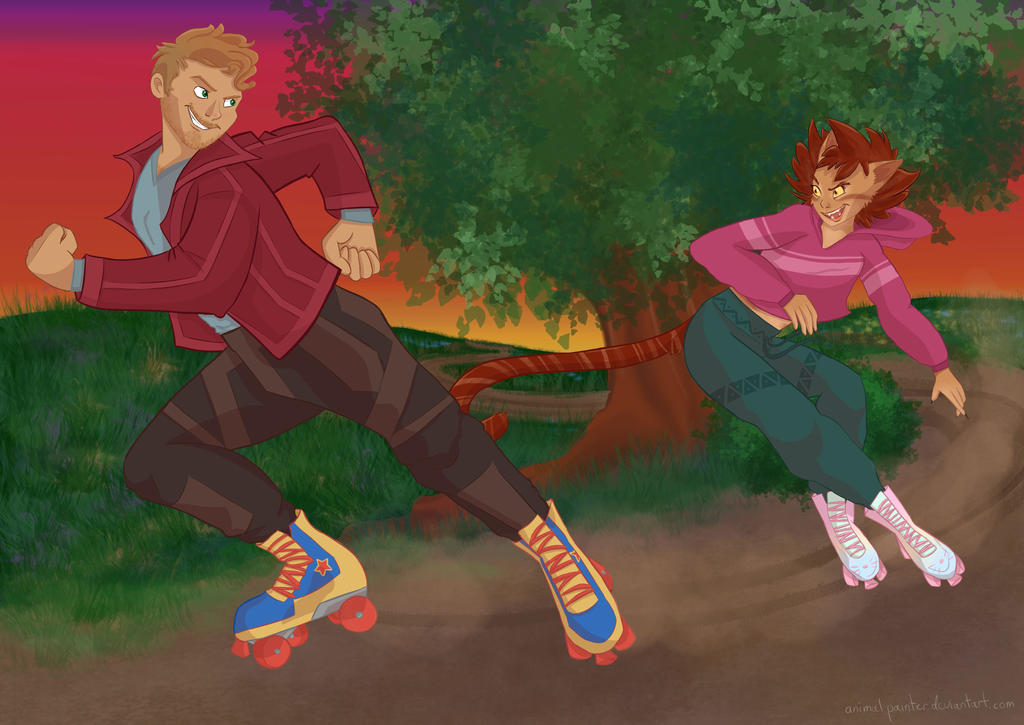 Roller-Race by animalpainter on DeviantArt