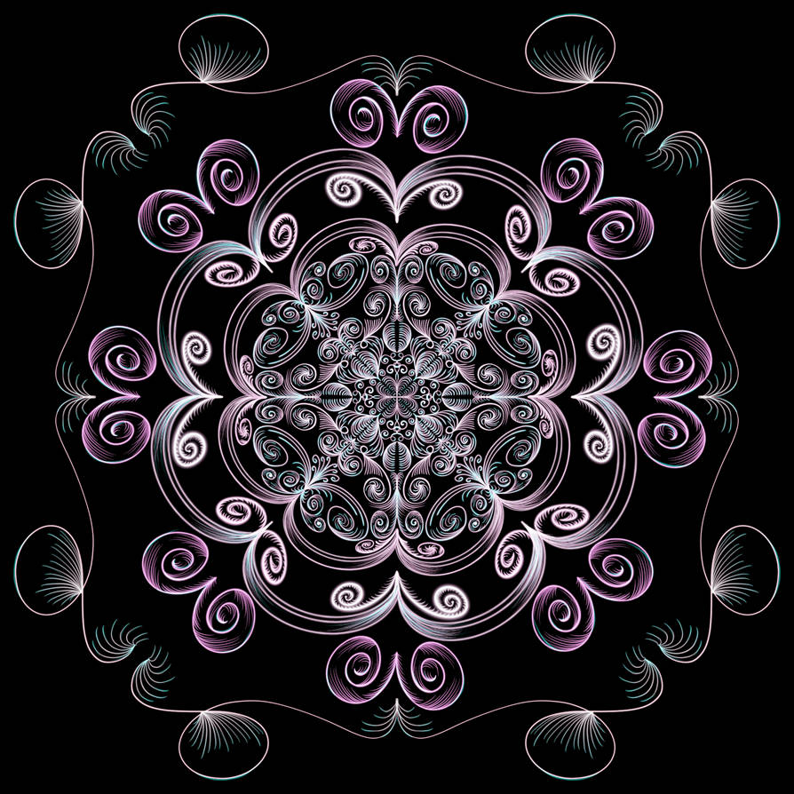 Seashell Mandala by AstroTauros on DeviantArt