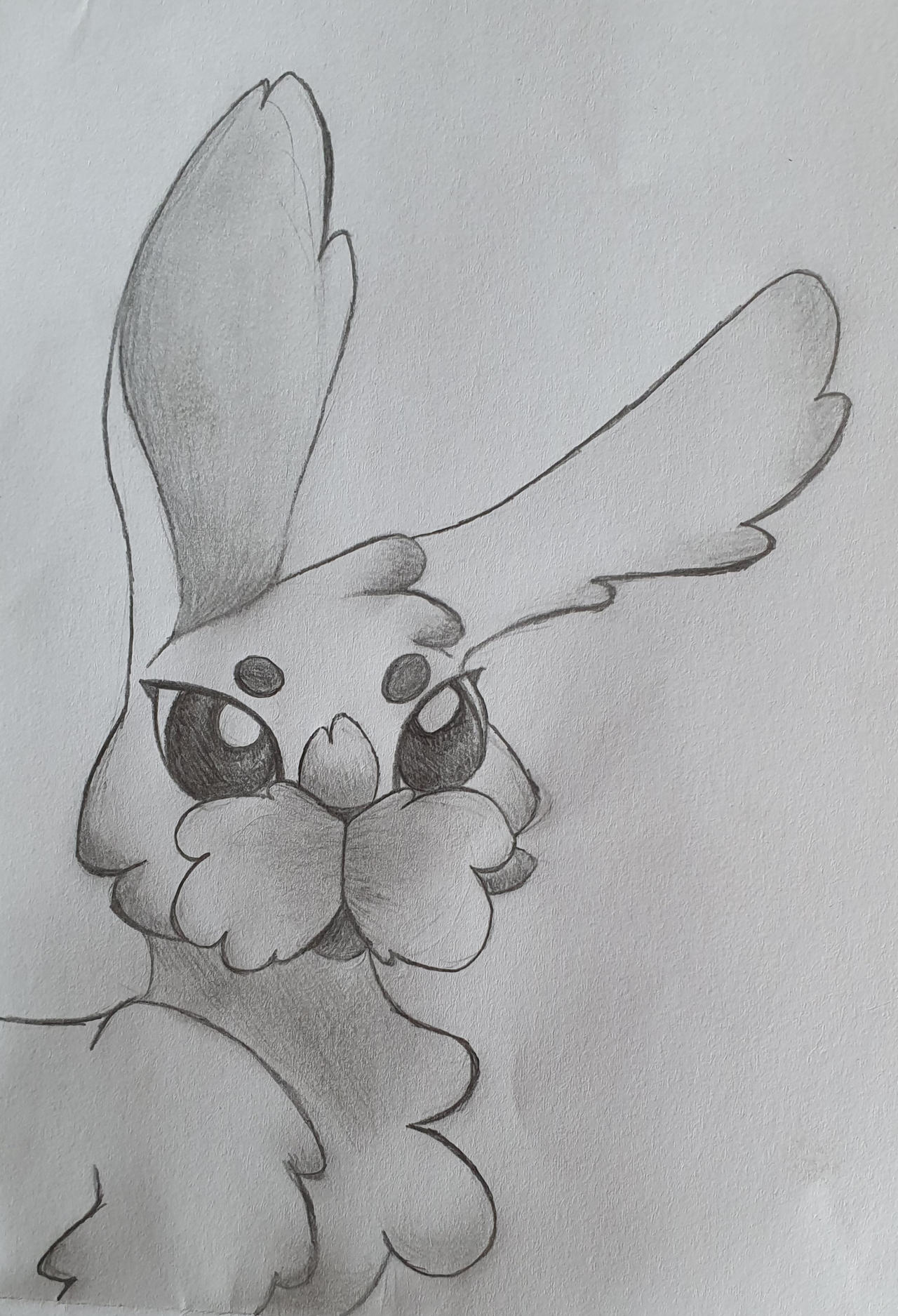 Attemt at drawing a rabbit by FeatherFanatic on DeviantArt