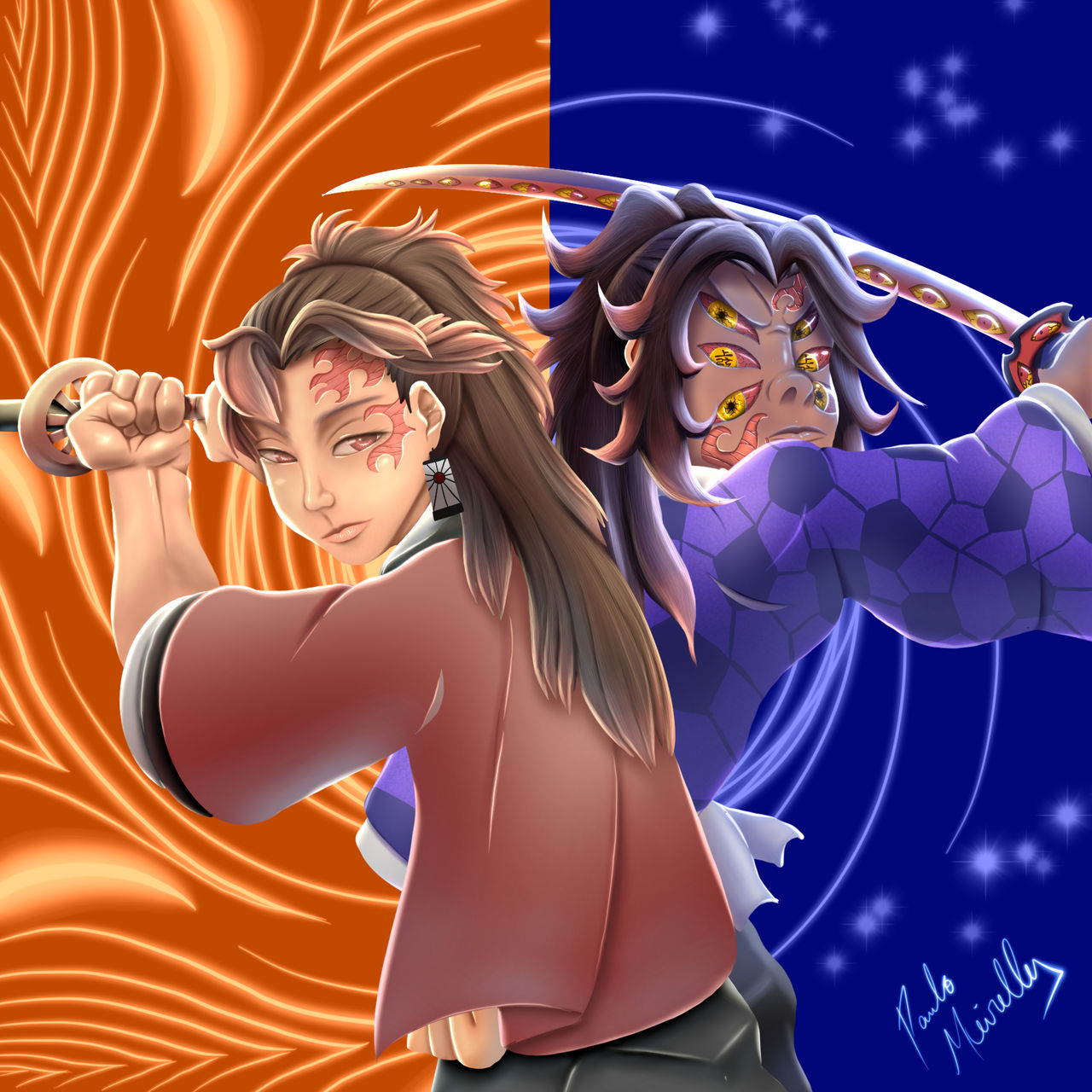 Yoriichi E Kokushibo By Garfonhotinho On DeviantArt yoriichi-e-kokushibo-by-garfonhotinho-on-deviantart