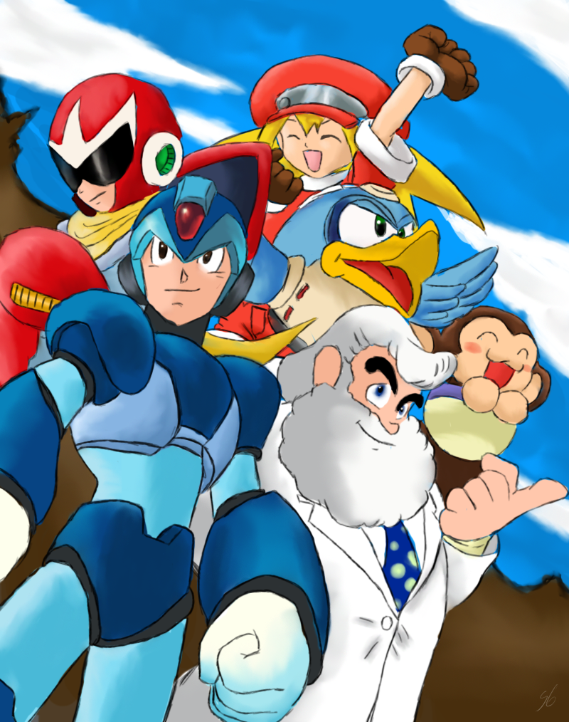 Megaman - Colored