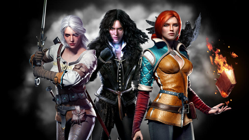 Witcher 3 Wild Hunt Female Characters