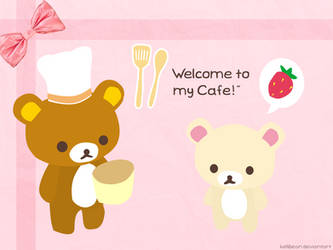 Rilakkuma Cafe Wallpaper