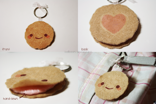 Cute Cookie Keychain