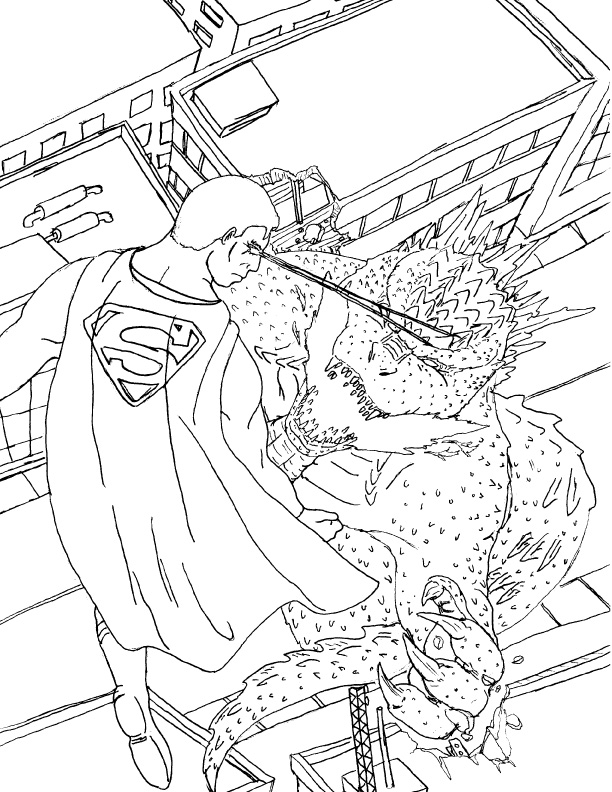 Godzilla Vs Superman